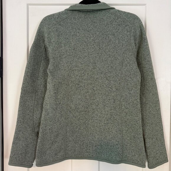 Patagonia Womens Better Sweater 1/4-Zip Pullover Fleece Jacket In Green Sz M - Picture 4 of 4